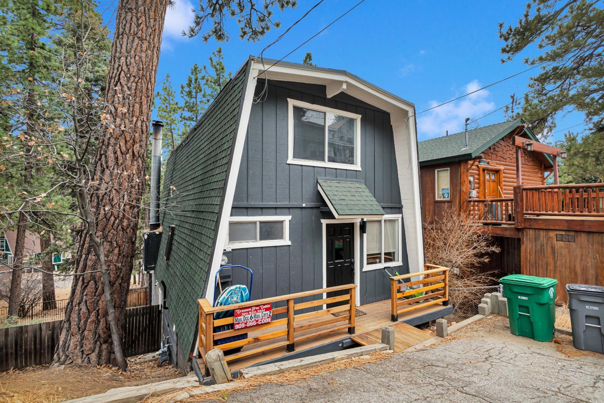 Cozy Crescent Tree Cabin Near Bear Mountain Big Bear Lake Eksteriør bilde